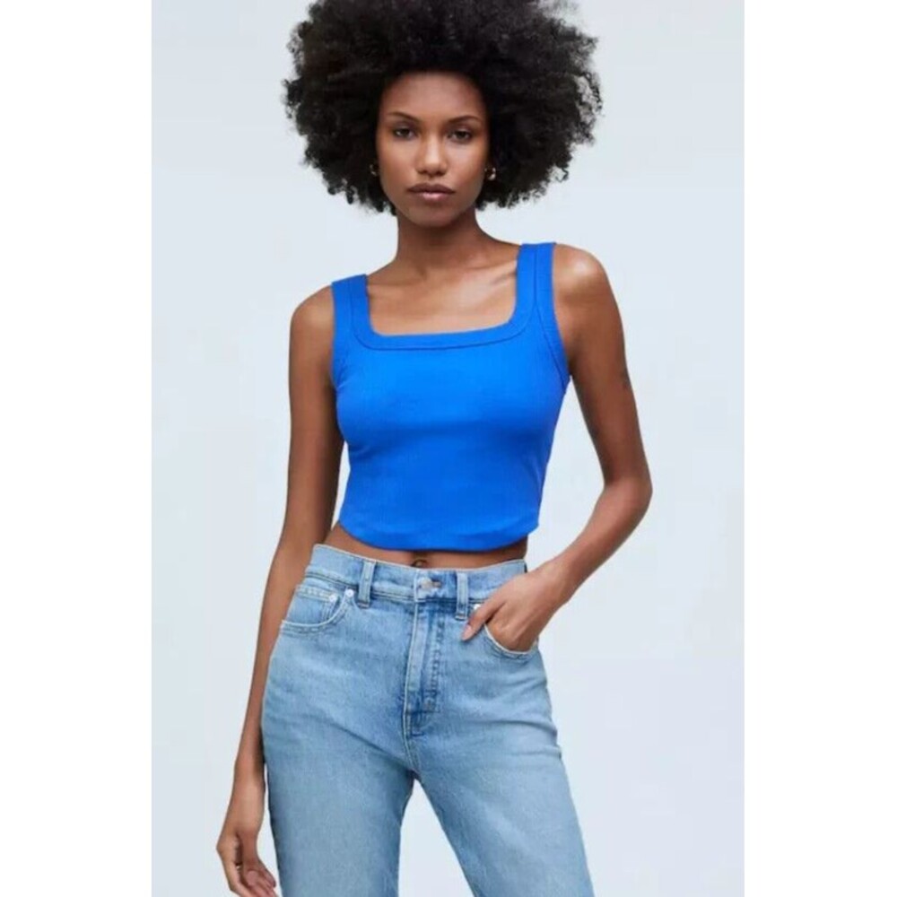 Madewell Blue Tank Top
